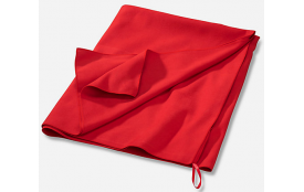 Serviette microfibre rouge